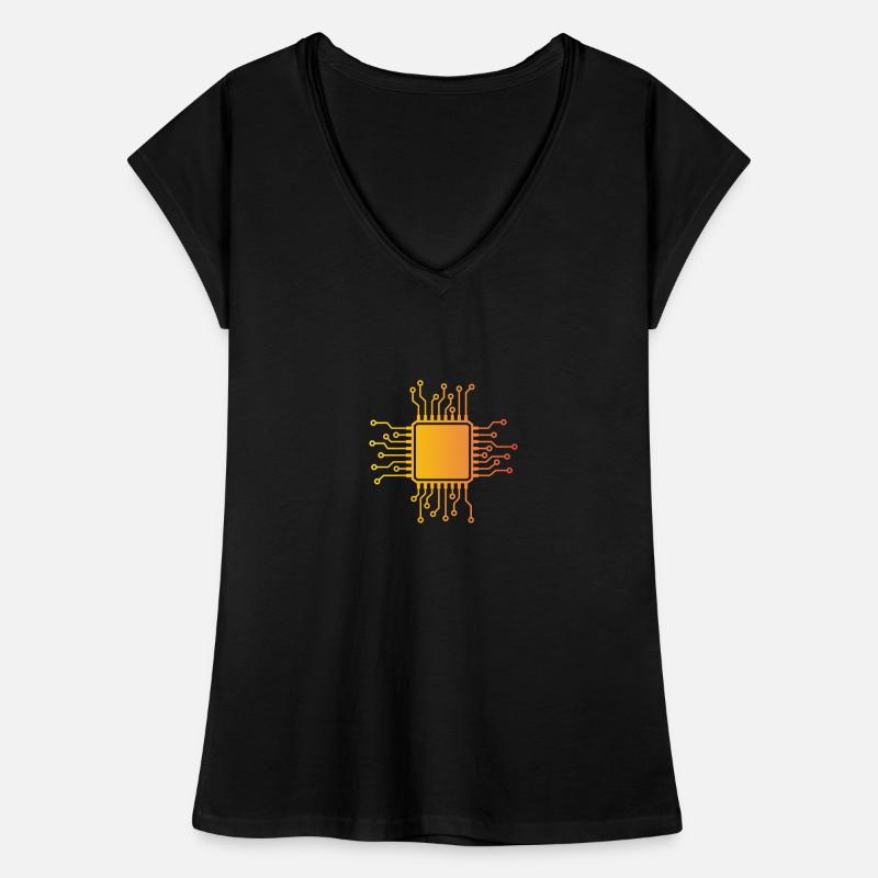 Computer Scientist Admin Hardware CPU Women's Vintage T-Shirt