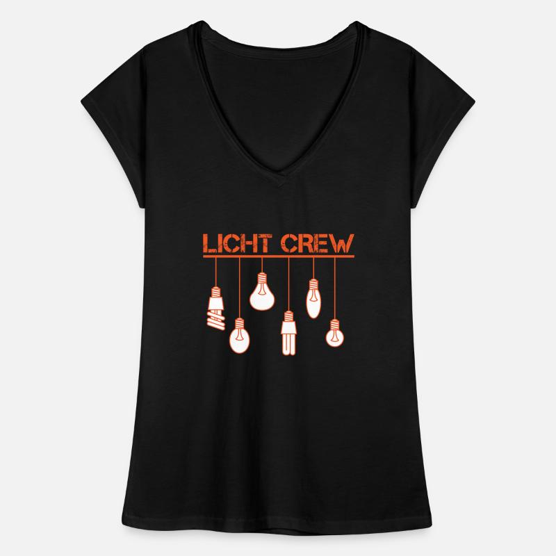Light technician crew light event gift saying Women's Vintage T-Shirt