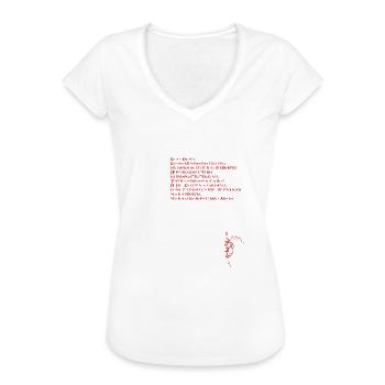 Haka Neuseeland Rugby Maori Kiwi Motiv - Frauen Vintage T-Shirt - Schwarz - Vorne - Danielle (179cm)