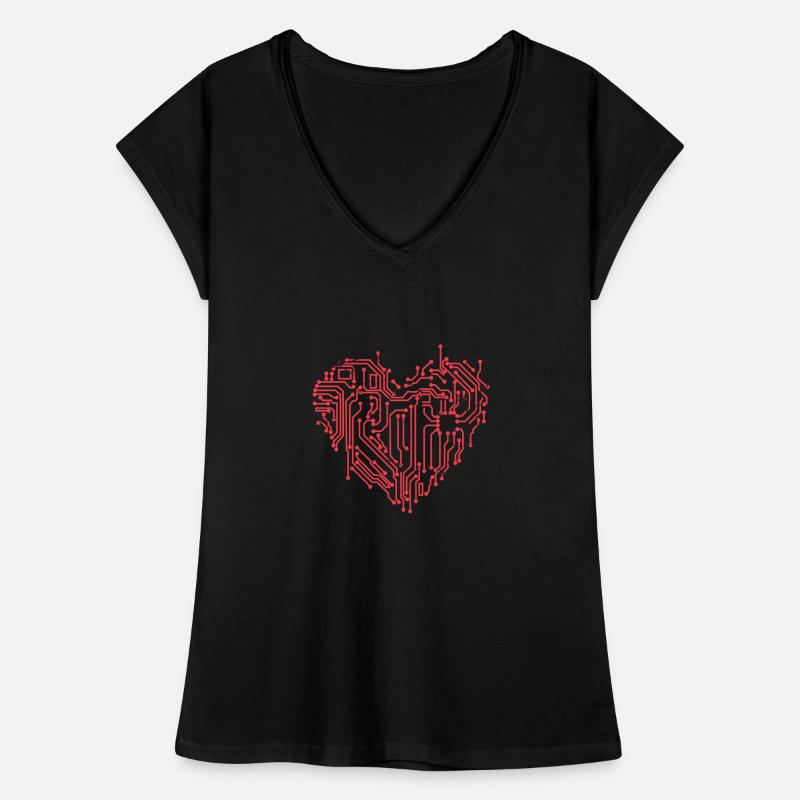 Computer Frauen Vintage T-Shirt
