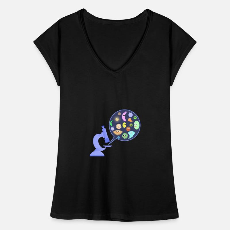 Germs under the microscope Women's Vintage T-Shirt