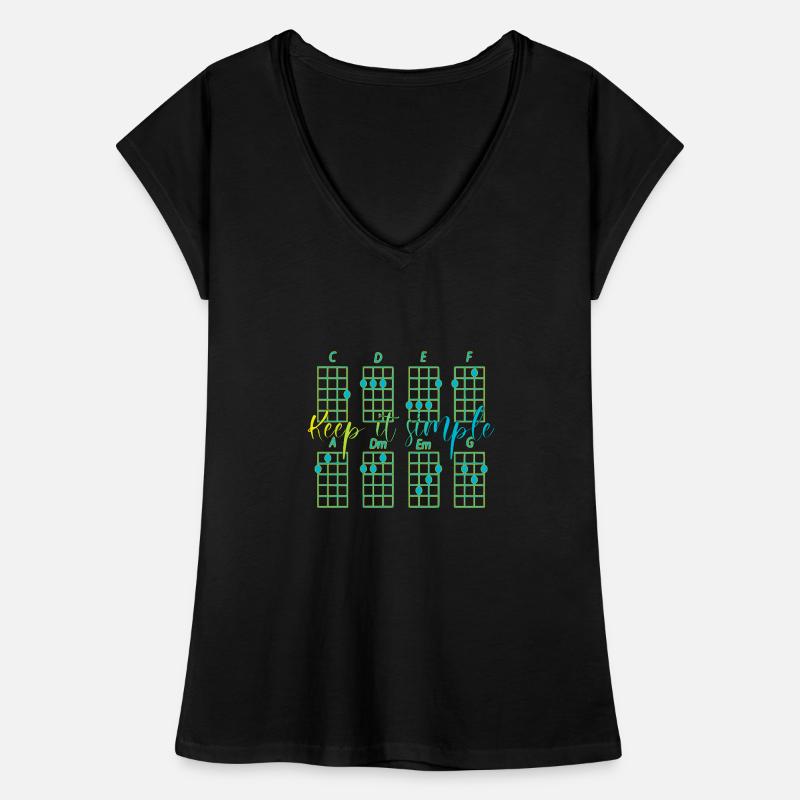 keepitsimple ukulelen chords Women's Vintage T-Shirt