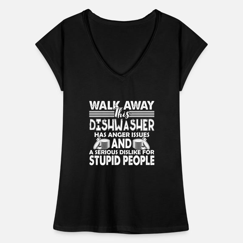 Dishwasher Dishwasher Warning Women's Vintage T-Shirt