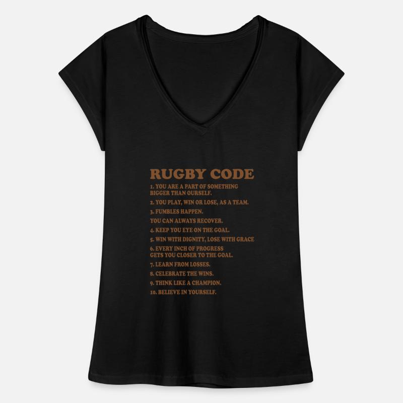RUGBY CODE TEAM COACH Women's Vintage T-Shirt