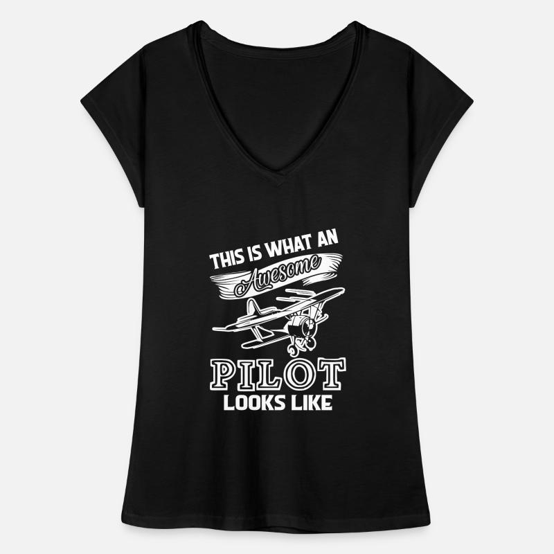 Pilot Awesome Pilot ressemble à T-shirt vintage Femme