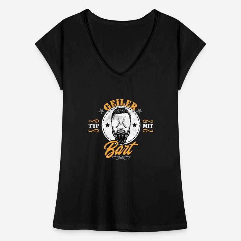 Geiler Typ Mit Bart Barbier Vollbart - Geschenk Frauen Vintage T-Shirt