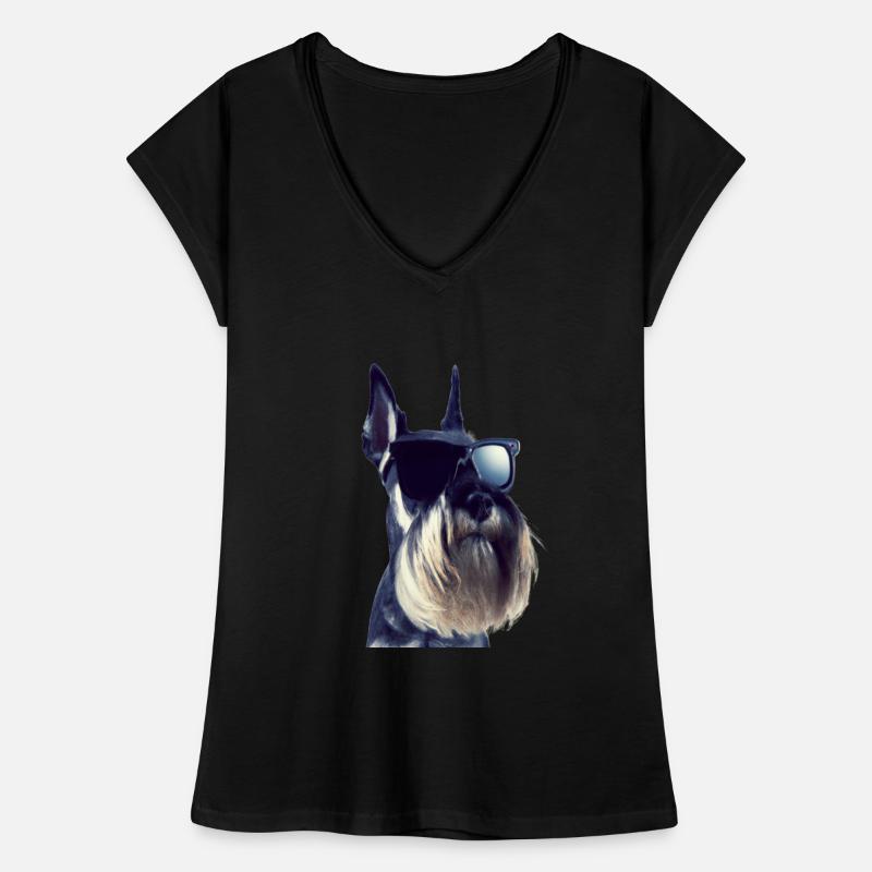 Miniature Schnauzer Frauen Vintage T-Shirt