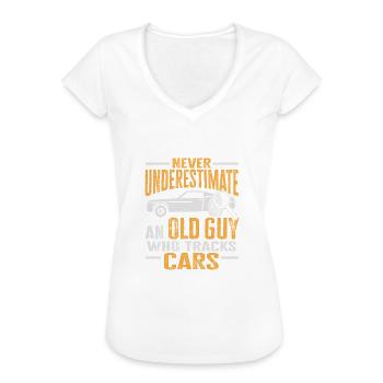 Espion détective privé enquêteur Détective Cadeau - T-shirt vintage Femme - noir - Devant - Danielle (179cm)