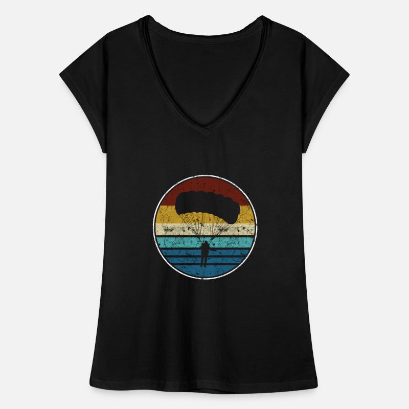 parachute T-shirt vintage Femme