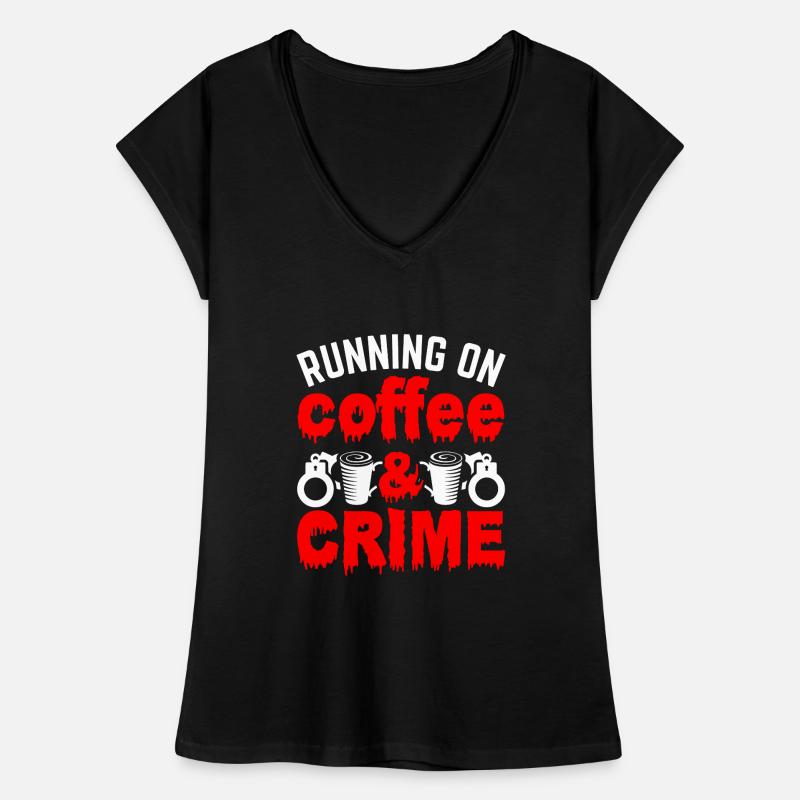 Spurensicherung - Kripo Polizei Kriminaltechnik Frauen Vintage T-Shirt