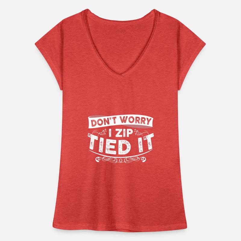 Ne vous inquiétez pas d’utiliser IT Garage T-shirt vintage Femme