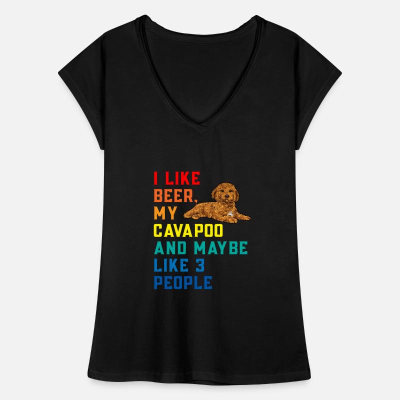 Cavapoo Cavoodle Capoodle Hund Frauen Vintage T-Shirt