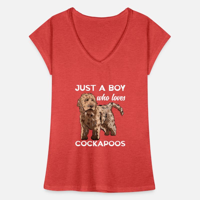 Cockapoo Hund Frauen Vintage T-Shirt