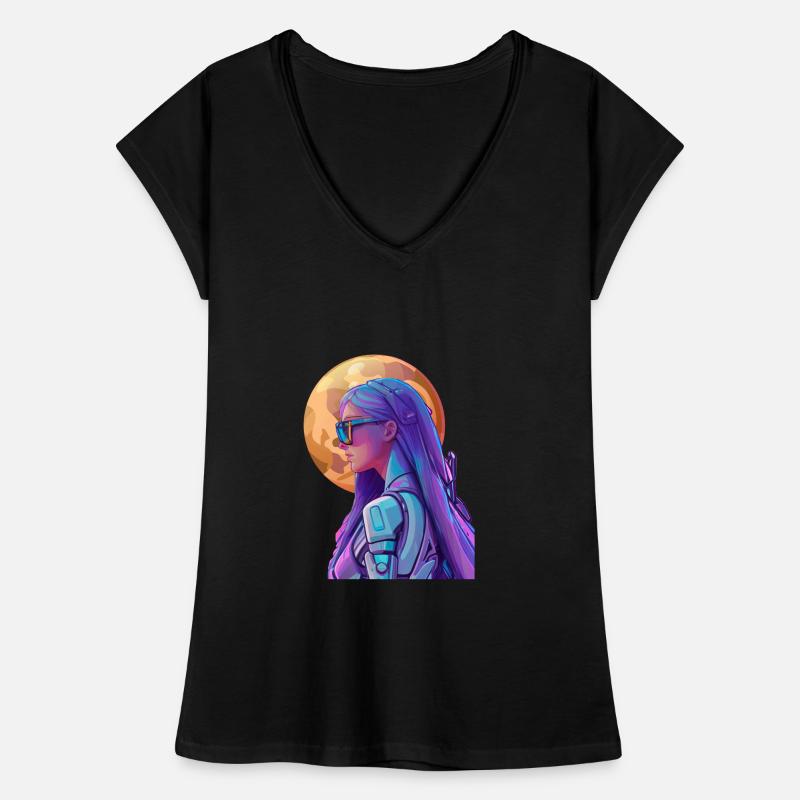 Chasseur spatial 3 T-shirt vintage Femme