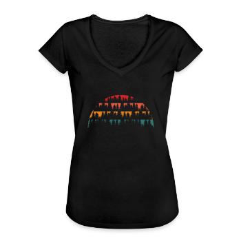 Bäume Im Freien Natur - Frauen Vintage T-Shirt - Schwarz - Vorne - Danielle (179cm)