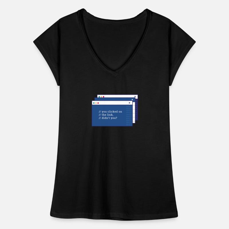 Hacker Programmierer Entwickler Informatik Frauen Vintage T-Shirt
