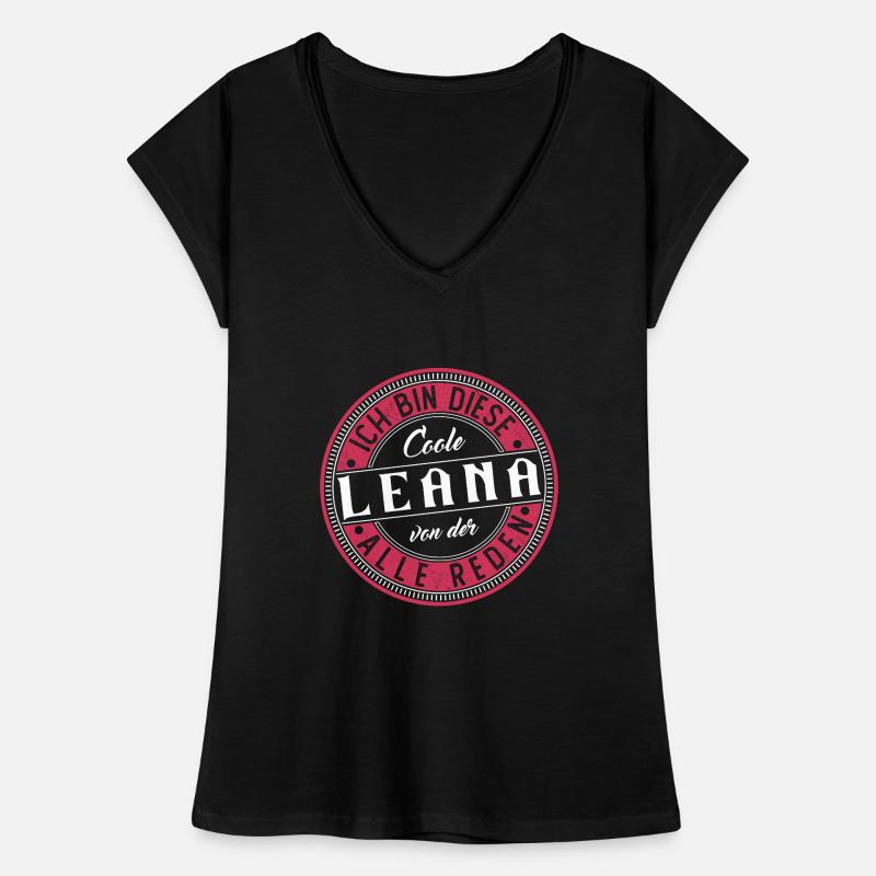 Leana Geschenkidee Geschenk Geburtstag Frauen Vintage T-Shirt