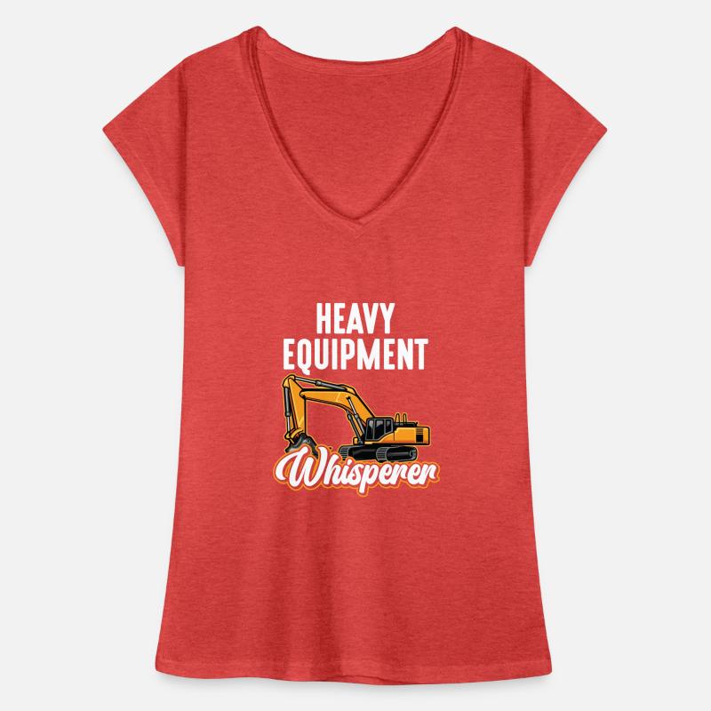 Construction machinery operator Excavator driver Excavator driver Construction workers Women's Vintage T-Shirt