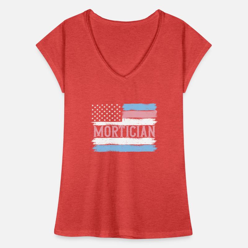 US Pride Undertaker Funeral Director Gift Idea T-shirt vintage Femme