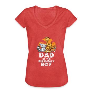 tucan Design for a tucan fan - Women's Vintage T-Shirt - heather red - Front - Danielle (179cm)