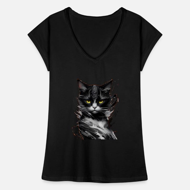 Chat Animaux de compagnie T-shirt vintage Femme