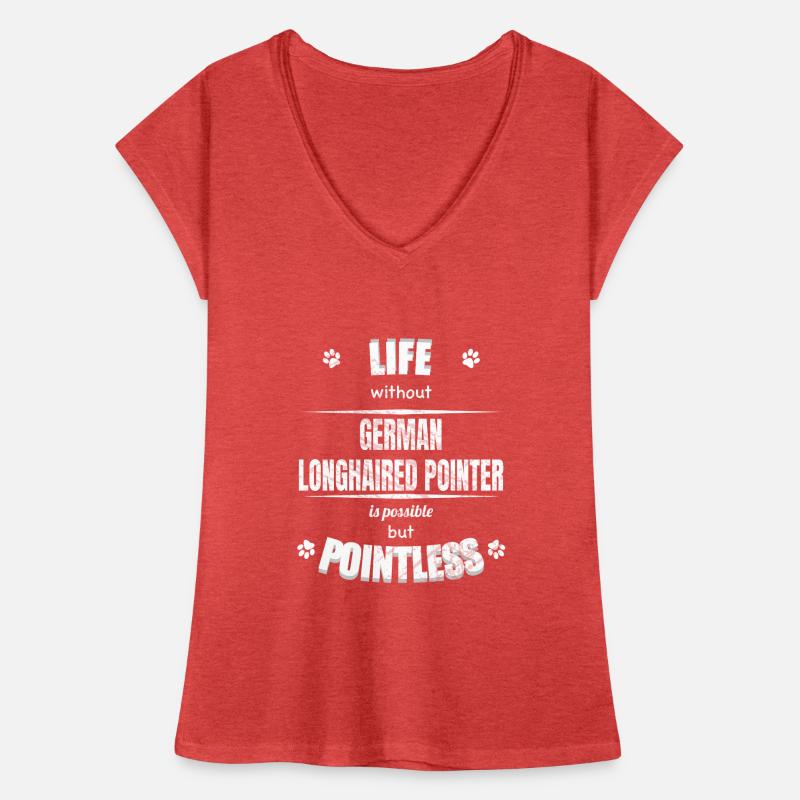 Life is possible pointless - Longhaired Pointer Women's Vintage T-Shirt
