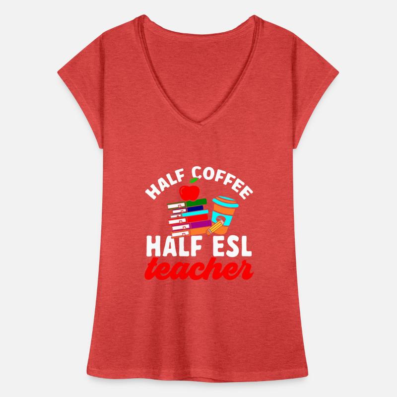 Professeur d’anglais langue seconde langue étrangère T-shirt vintage Femme