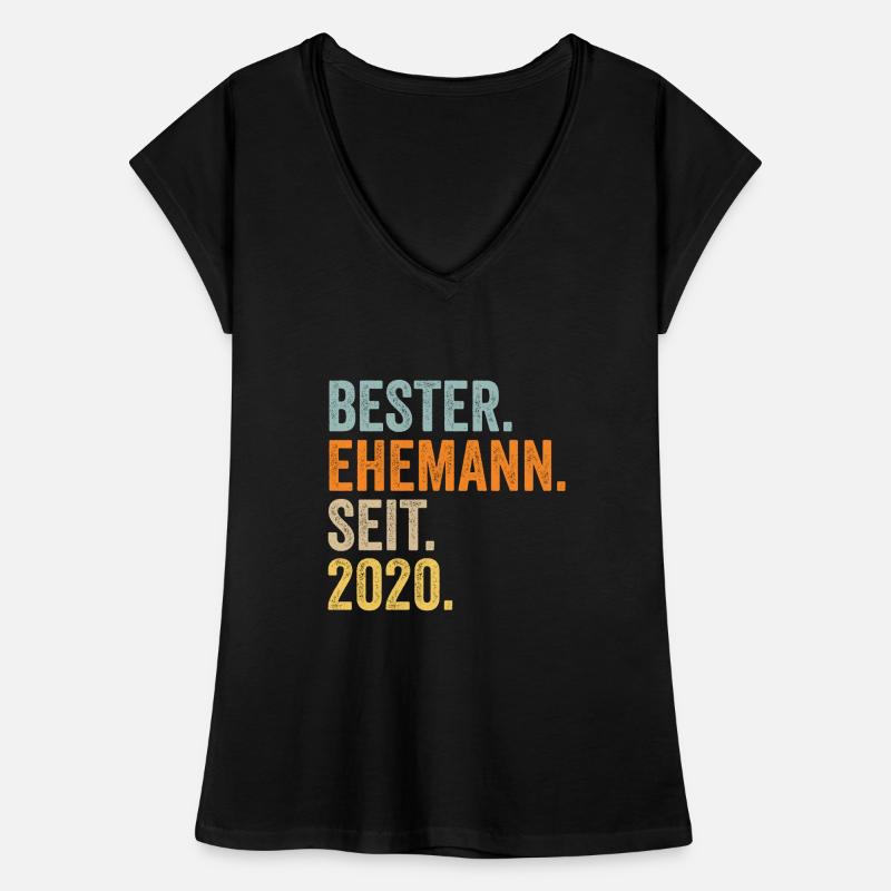 Valentinstag Bester Ehemann Seit 2020 Frauen Vintage T-Shirt