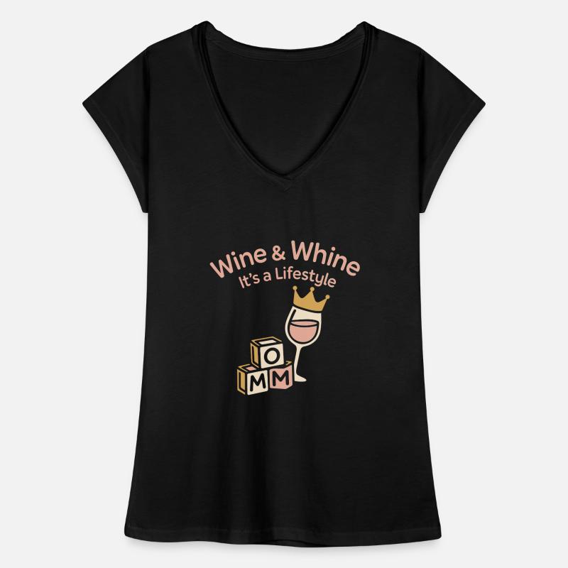 Mère célibataire Chaos Coordinator Vin T-shirt vintage Femme