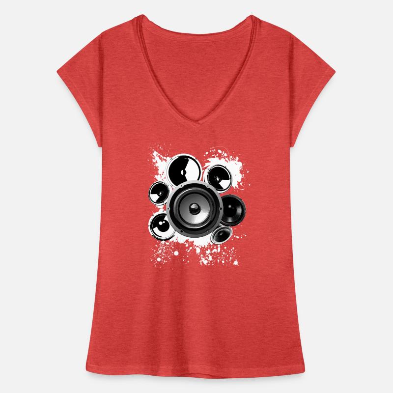 Speaker loudspeaker construction Hifi reference class techno Women's Vintage T-Shirt