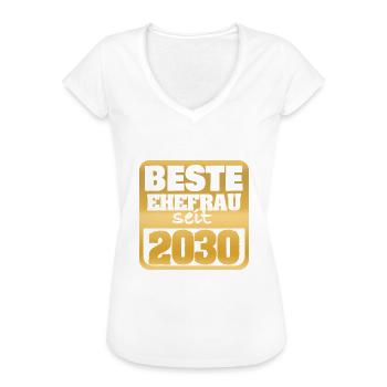 2030 - T-shirt vintage Femme - noir - Devant - Danielle (179cm)