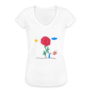Plant Lover Flowers Magic Photosynthesis Pun Funny - Women's Vintage T-Shirt - charcoal grey - Front - Danielle (179cm)