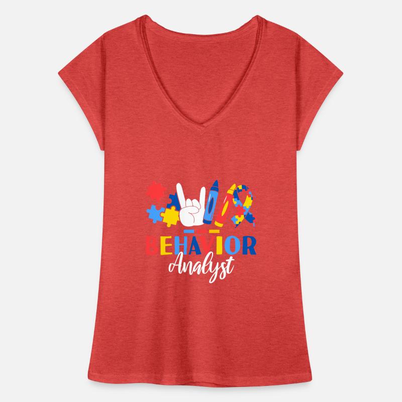 Behavior Analyst Registered ABA Therapist Frauen Vintage T-Shirt