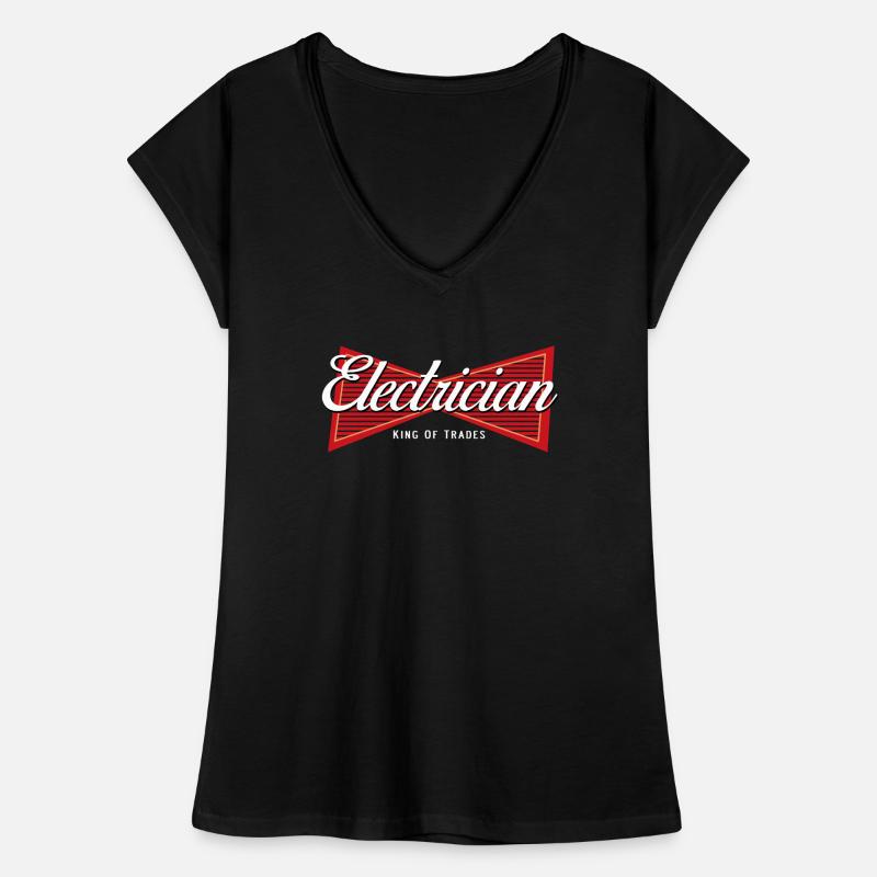 electrician electrical engineering master trainee apprentice Women's Vintage T-Shirt