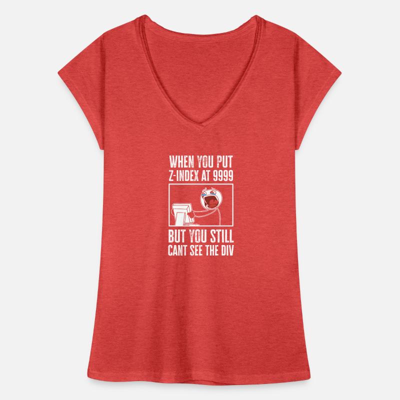 Programmierer Humor Coding Witze Entwickler Frauen Vintage T-Shirt