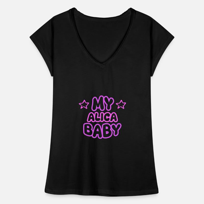 Alica T-shirt vintage Femme