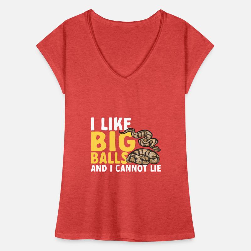 Ball Python Snake King Python T-shirt vintage Femme
