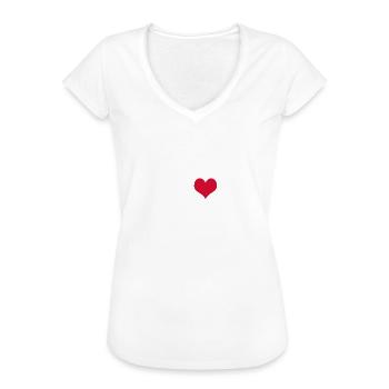 Podcast I Love Podcasts - Women's Vintage T-Shirt - charcoal grey - Front - Danielle (179cm)