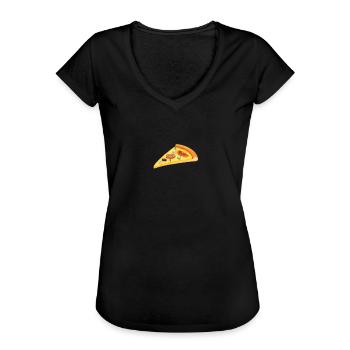 Stolzer Papa Tochter Vater Sohn Geschenk Spruch - Frauen Vintage T-Shirt - Schwarz - Vorne - Danielle (179cm)
