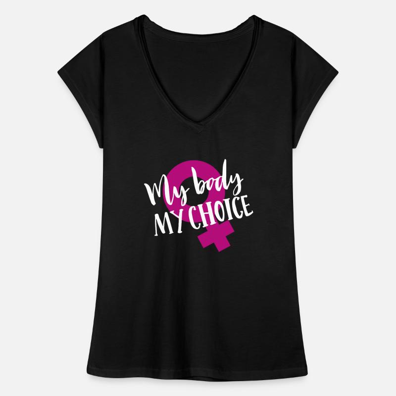 Mon corps mon choix T-shirt vintage Femme