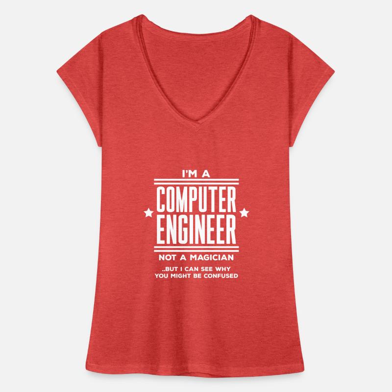 Students Gift Programmer Shirt Computer Science Women's Vintage T-Shirt
