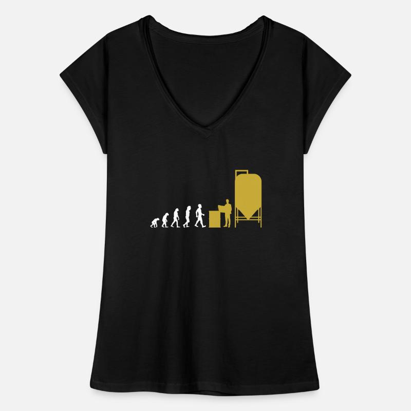 Evolution Brewer Brewmaster T-Shirt Women's Vintage T-Shirt