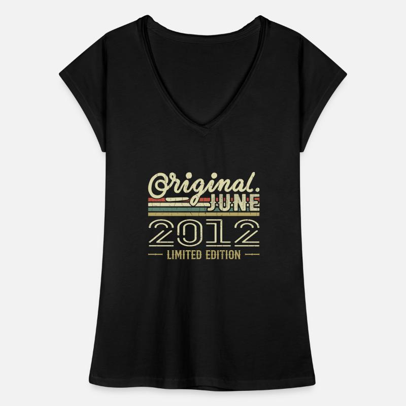 Juni 2012 Geburtstag Juni 2012 - Jahrgang Juni 2012 Frauen Vintage T-Shirt