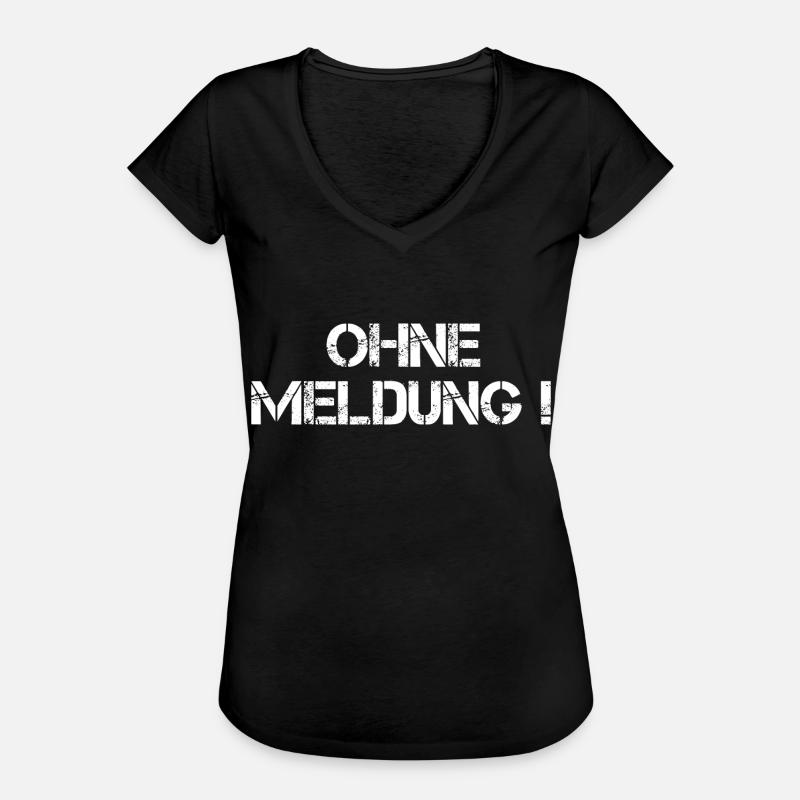 Soldier. Armed forces. Without notification. - Women's Vintage T-Shirt - black