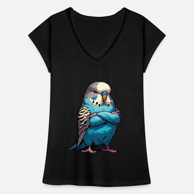 Perruches Perruches Propriétaires de perruches Perruches T-shirt vintage Femme