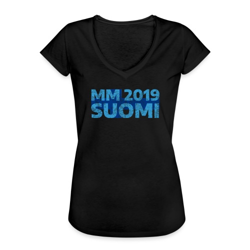 grunge-mm-2019-suomi - Naisten vintage t-paita