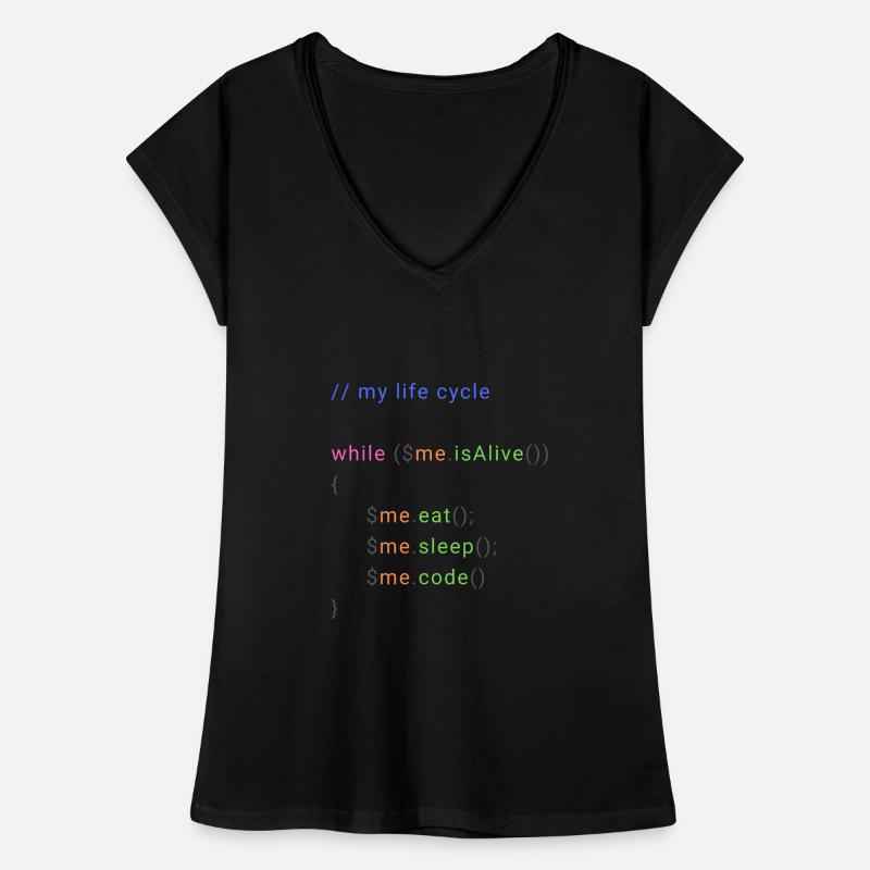 my life cycle dev T-shirt vintage Femme
