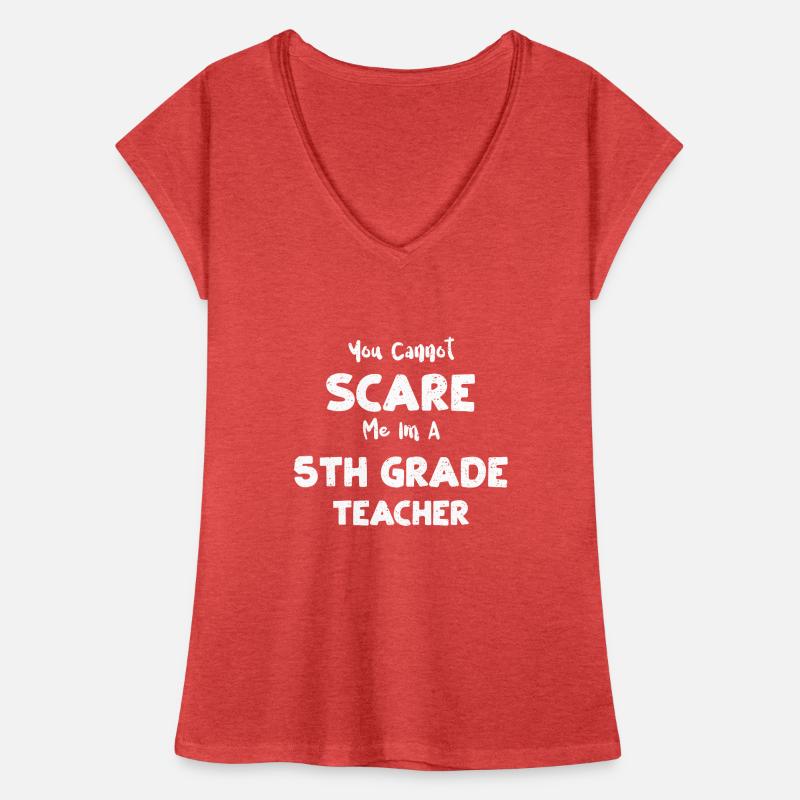 You Cannot Scare Me Im A 5th Gra... Frauen Vintage T-Shirt