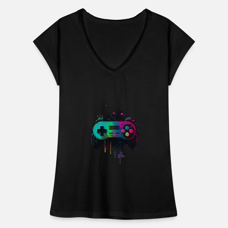 Retro Konsole Frauen Vintage T-Shirt