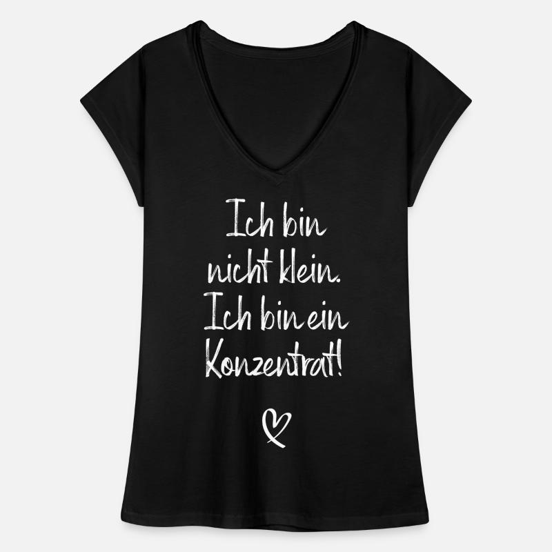 Ich Bin Nicht Klein Ich Bin Ein Konzentrat Beste Frauen Vintage T-Shirt